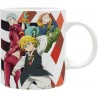 Caneca de 320 ml dos Sete Pecados Mortais com Meliodas, Ban e King