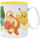 Pokemon Taza 460 Ml Pikachu And Starters