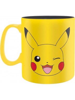 Pokemon Taza 460 Ml Pikachu Face