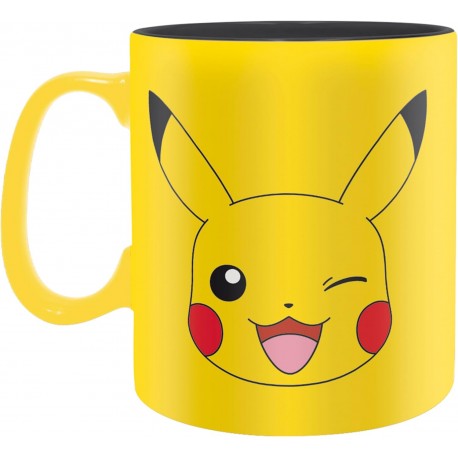 Pokemon Taza 460 Ml Pikachu Face