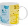 Tasse Pokémon 320ml Pikachu & Kanto Starters