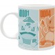 Pokemon Taza 320Ml Pikachu & Kanto Starters