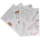 Set stickers Vinyl Disney Princesses