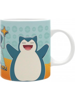 Pokemon Taza 320Ml Snorlax Comic Strip