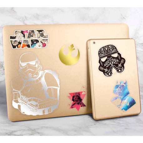 Set pegatinas Vinilo Star Wars Colores