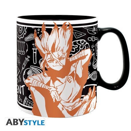 Dr Stone Taza 460 Ml Senku Ishigami With