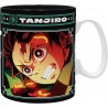 Demon Slayer Taza 460 Ml Tanjiro Black & Green S2