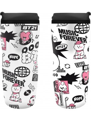 Bt21 Taza De Viaje Music