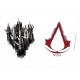 Assassin'S Creed Taza De Viaje Crest  