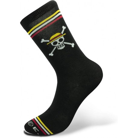 One Piece Calcetines Black Skull