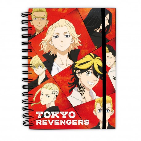 Tokyo Revengers Cuaderno A5 Spirale Revengers