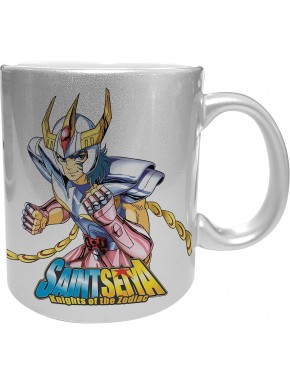 Taza 320Ml Phoenix Silver Caballeros Del Zodiaco