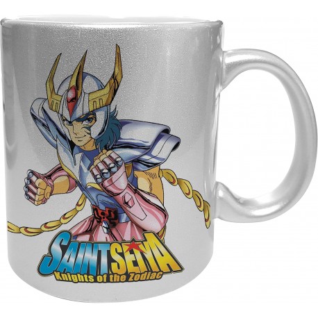 Taza 320Ml Phoenix Silver Caballeros Del Zodiaco
