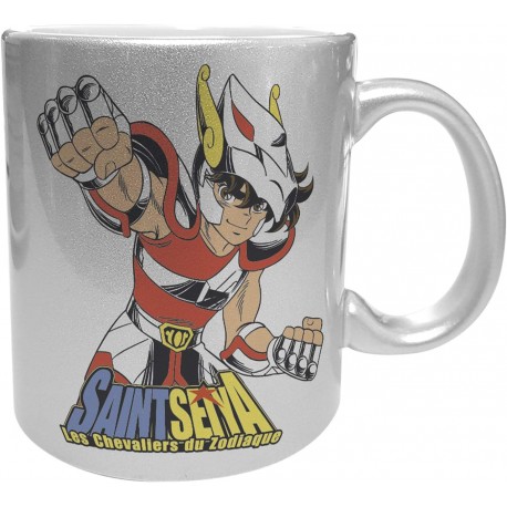 Taza 320Ml Pegasus Silver Caballeros Del Zodiaco