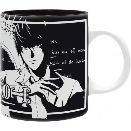 Death Note Taza 320Ml Light Vs L