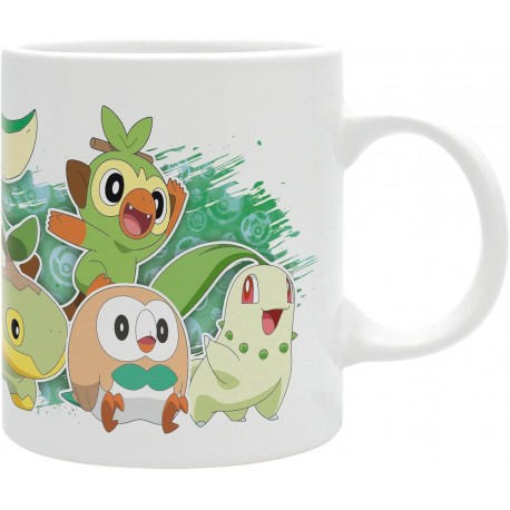 Pokemon Taza 320Ml Compañeros Tipo Hierba