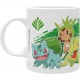 Pokemon Taza 320Ml Compañeros Tipo Hierba