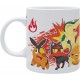 Pokemon Taza 320Ml Fire Starters White