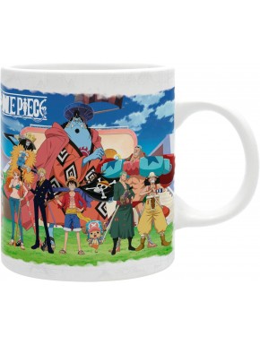 One Piece Taza 320Ml Crew On The Thousand Sunny