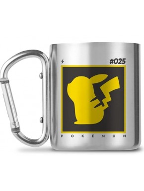 Pokemon Taza Mosquetón Pikachu 25