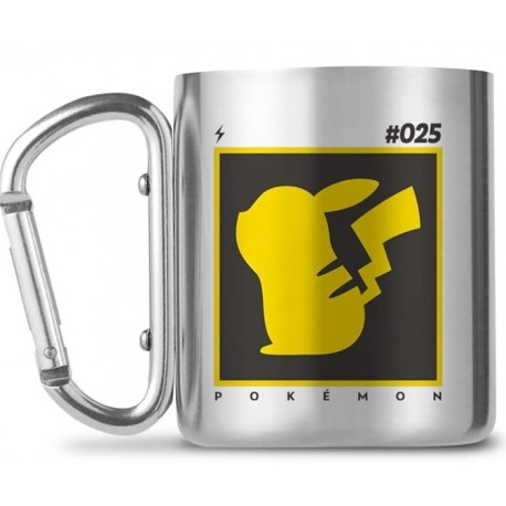 Pokemon Taza Mosquetón Pikachu 25
