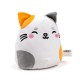 Cojín Peluche gatita Kawaii 24cm
