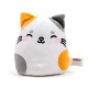 Cojín Peluche gatita Kawaii 24cm