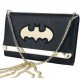 Bolsa de mão dourada do Batman