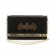 Bolsa de mão dourada do Batman