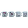 Friends Set 4 Tazas De Espresso Doodle