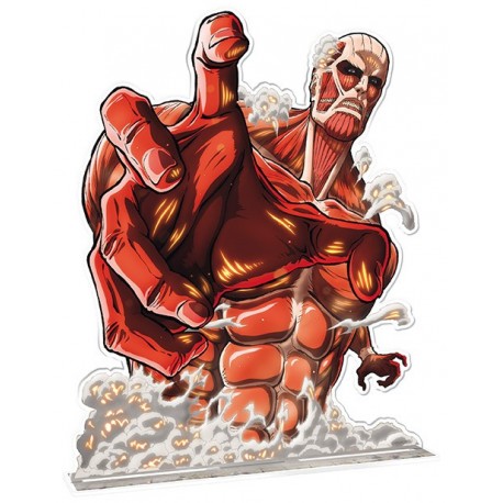 Attack On Titan Xxl Figura Acryl® Titán Colosal