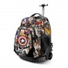 Marvel Captain America Comic Sac à Dos Trolley GTS FAN, Multicolore