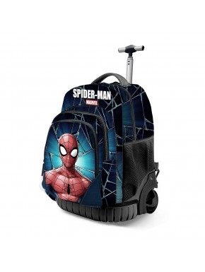 Marvel Spiderman Maximum Mochila Trolley GTS FAN, Azul