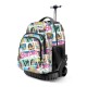Barbie Comic Mochila Trolley GTS FAN, Multicolor