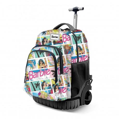 Barbie Comic Mochila Trolley GTS FAN, Multicolor