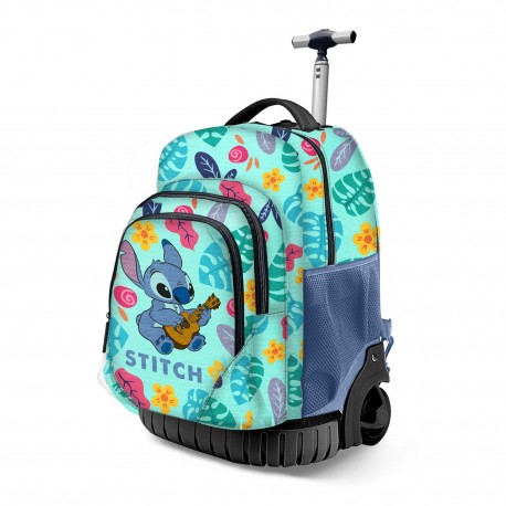 Disney Lilo y Stitch Guitar Mochila Trolley GTS FAN, Verde