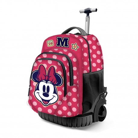 Disney Minnie Mouse Class Mochila Trolley GTS FAN, Rosa