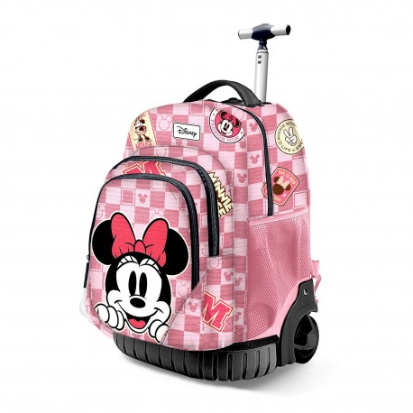 Disney Minnie Mouse Journey Mochila Trolley GTS FAN, Rosa