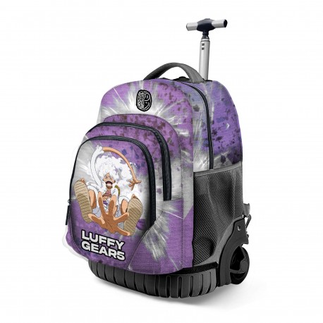 One Piece Luffy Gear 5 Mochila Trolley GTS FAN, Lila