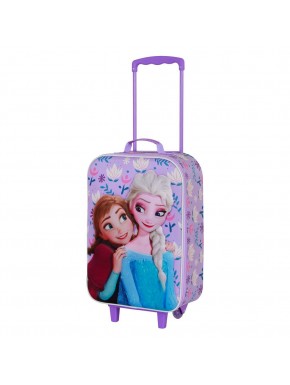 Disney Frozen 2 Beauty Maleta Trolley Soft 3D, Lila