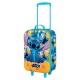 Disney Lilo y Stitch Colors Maleta Trolley Soft 3D, Turquesa