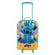 Disney Lilo y Stitch Colors Maleta Trolley Soft 3D, Turquesa