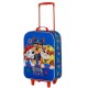 Valise Trolley 3D Souple Paw Patrol, Bleu