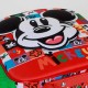 Disney Mickey Mouse Mood Mochila 3D con Ruedas Pequeña, Multicolor