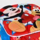 Disney Mickey Mouse Star Mochila 3D con Ruedas Pequeña, Multicolor