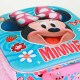 Disney Minnie Mouse Happiness Mochila 3D con Ruedas Pequeña, Azul
