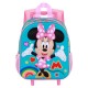 Disney Minnie Mouse Greet Mochila 3D con Ruedas Pequeña, Turquesa