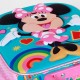 Disney Minnie Mouse Greet Mochila 3D con Ruedas Pequeña, Turquesa