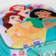 Disney Princesas Rainbows Mochila 3D con Ruedas Pequeña, Multicolor