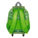 Marvel Hulk Rage Mochila 3D con Ruedas Pequeña, Verde